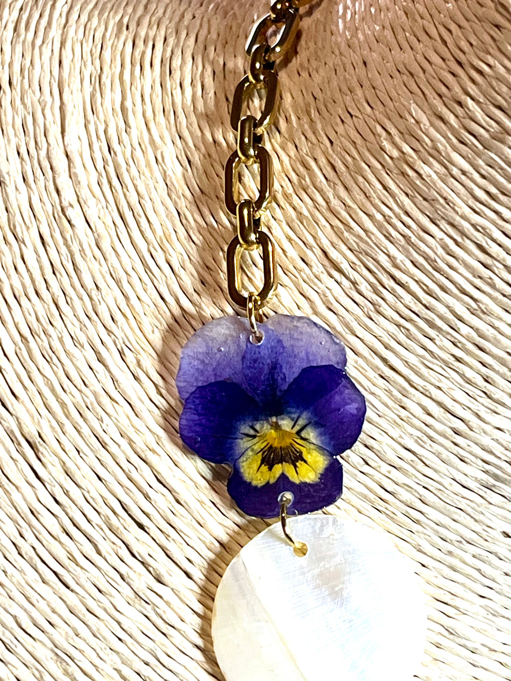 Collier Étoile Marine Florale