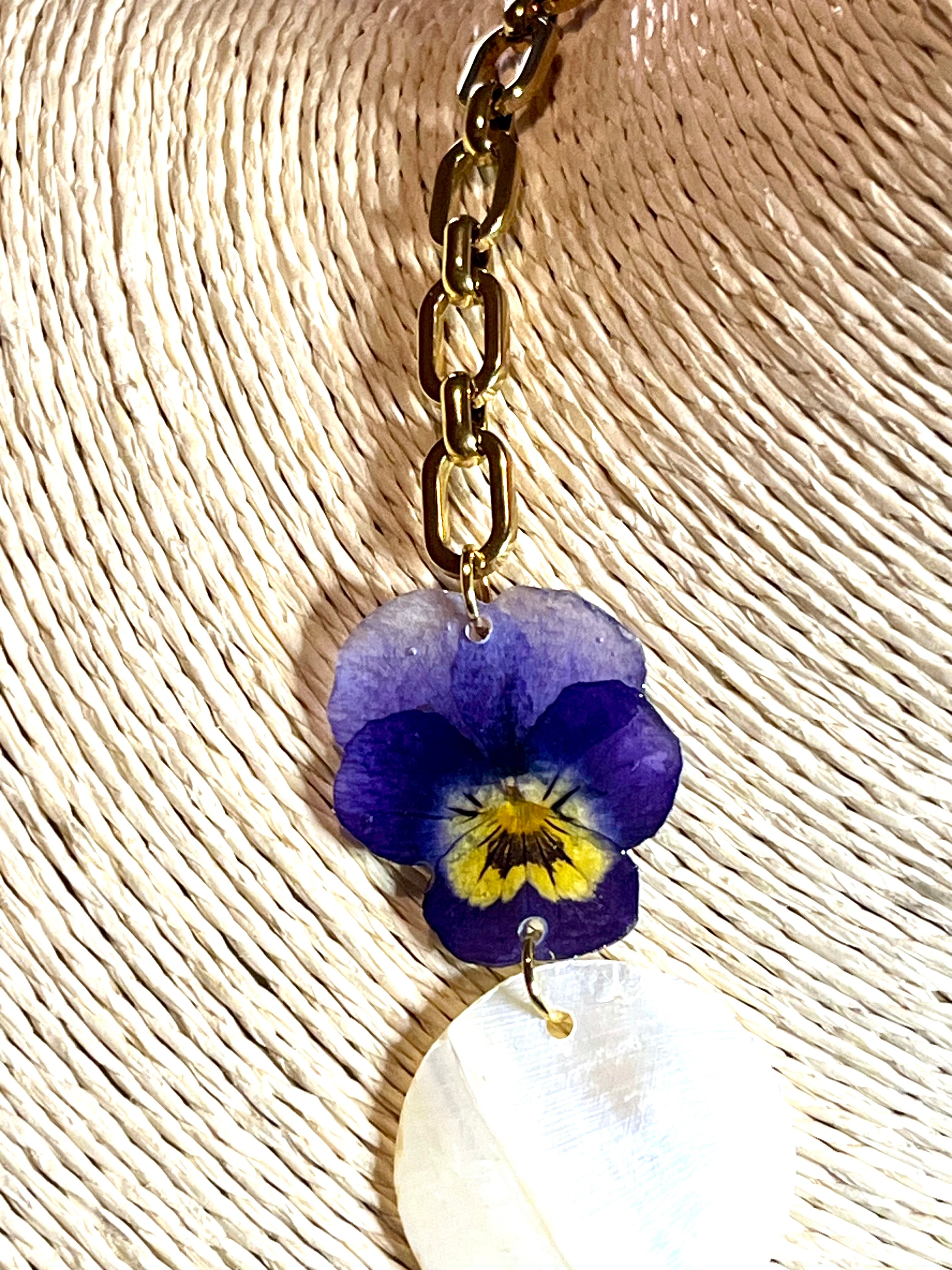 Collier Étoile Marine Florale