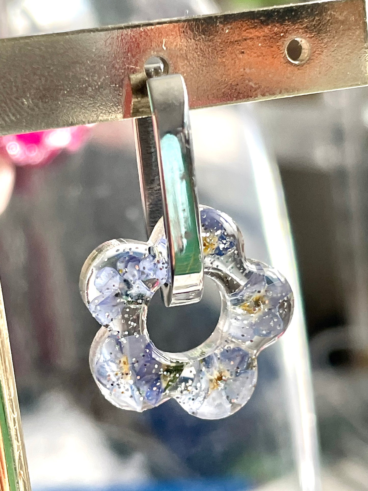 Mini pampilles Myosotis argent