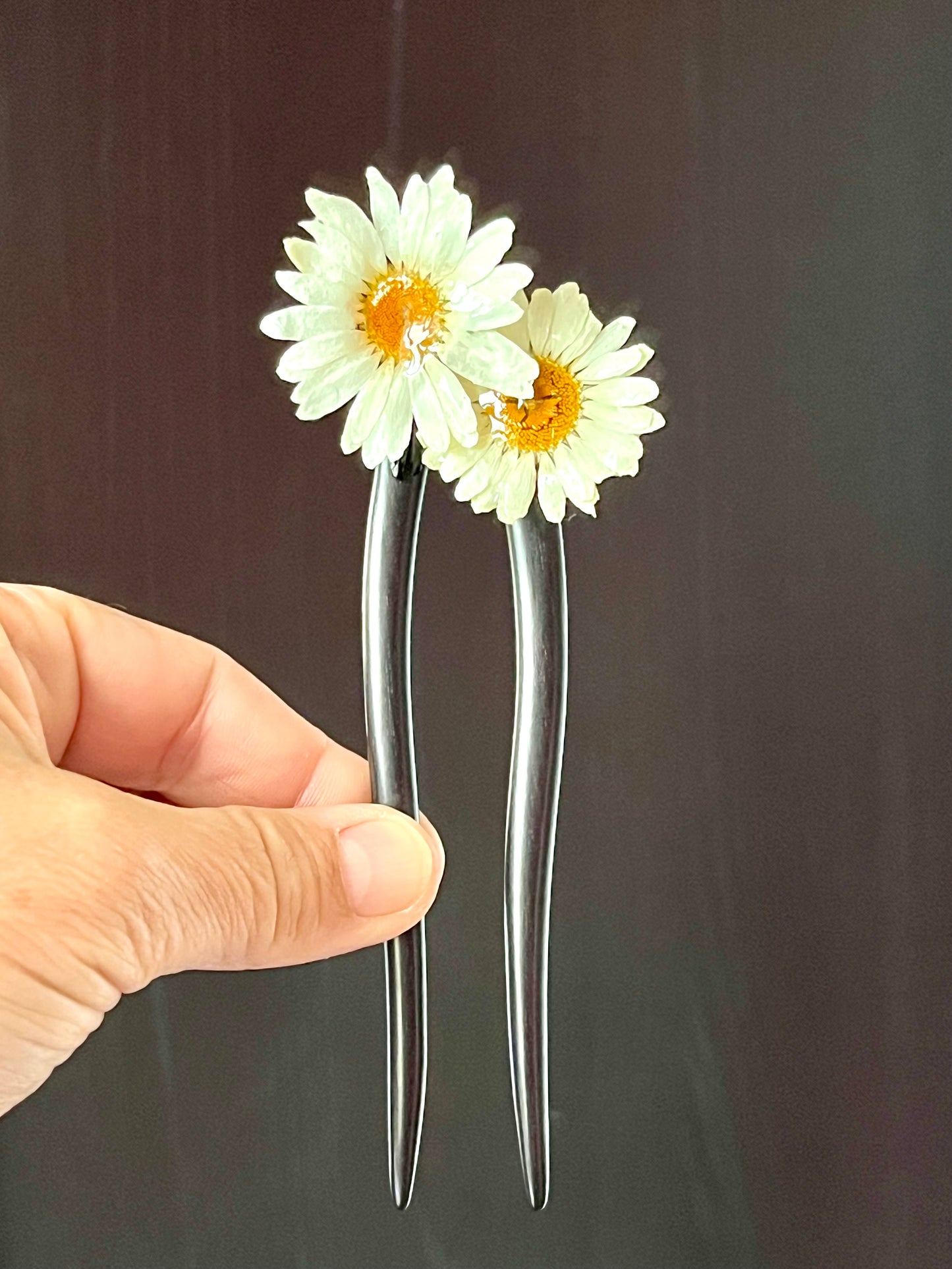 Épingle cheveux Marguerites