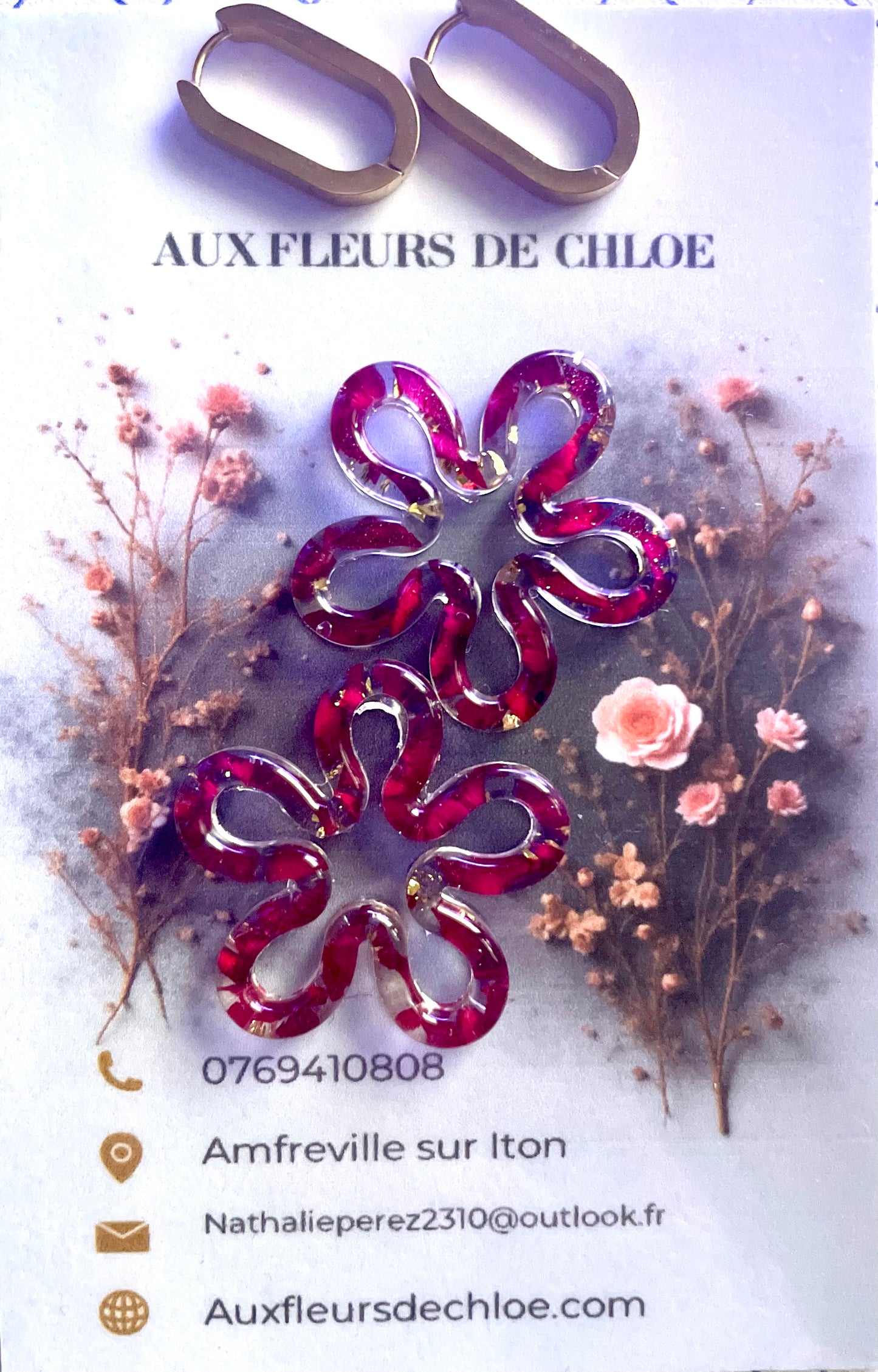 Box de Noël pampilles pétales de Rose 🌹