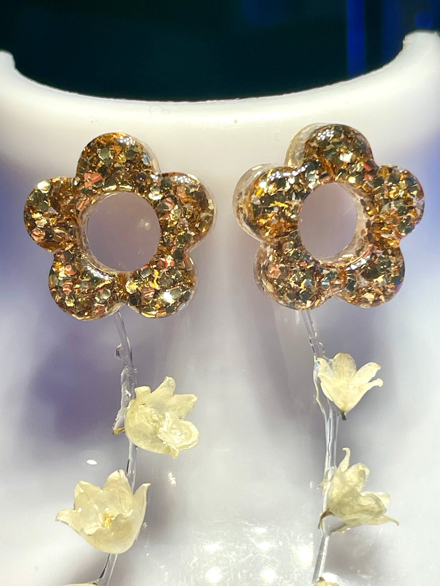 Boucles d’oreilles Muguet de Noël