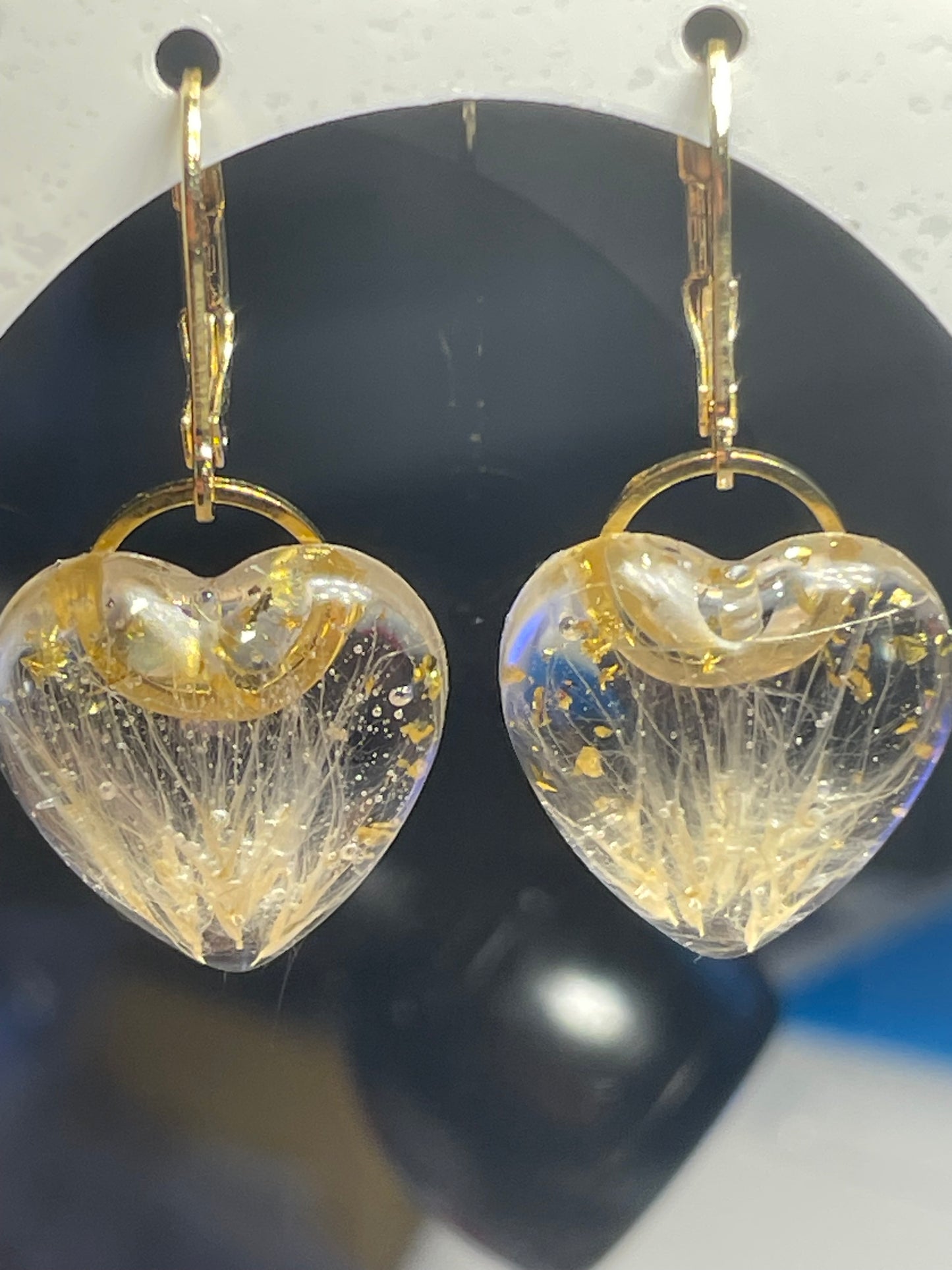 Boucles d’oreilles cœurs de Pampa - Aux fleurs de Chloé Boucles d’oreilles cœurs de Pampa Boucles d’oreilles Boucles d’oreilles