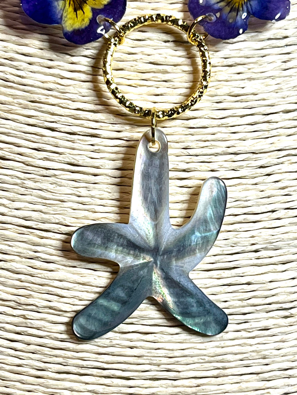 Collier Étoile Marine Florale