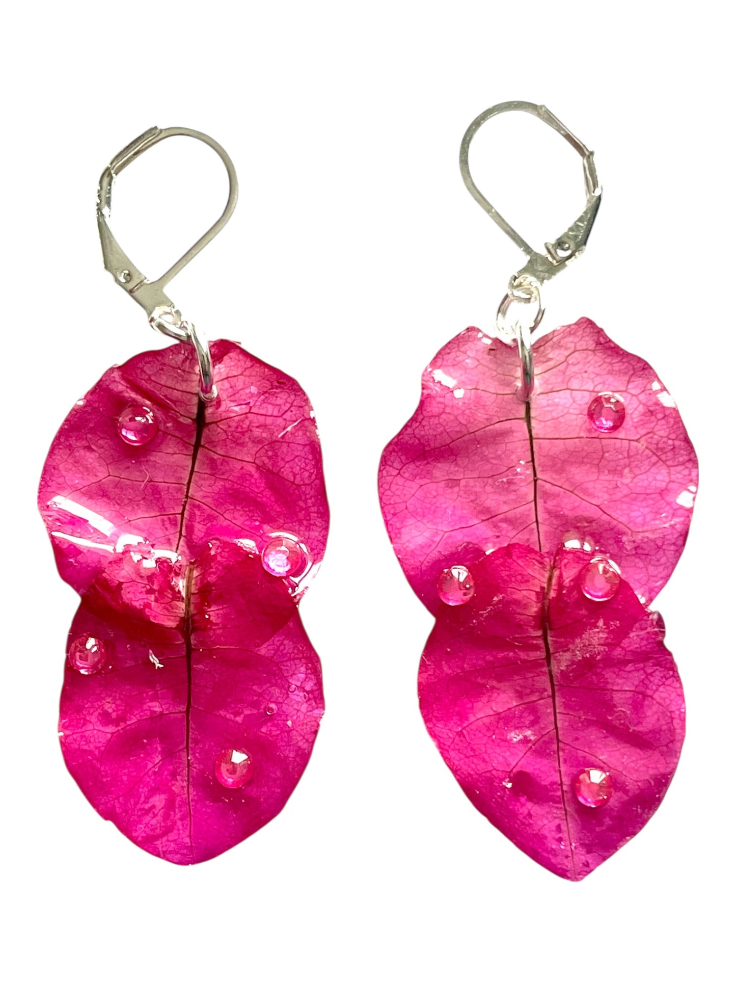 Boucles d’oreilles Bougainvilliers