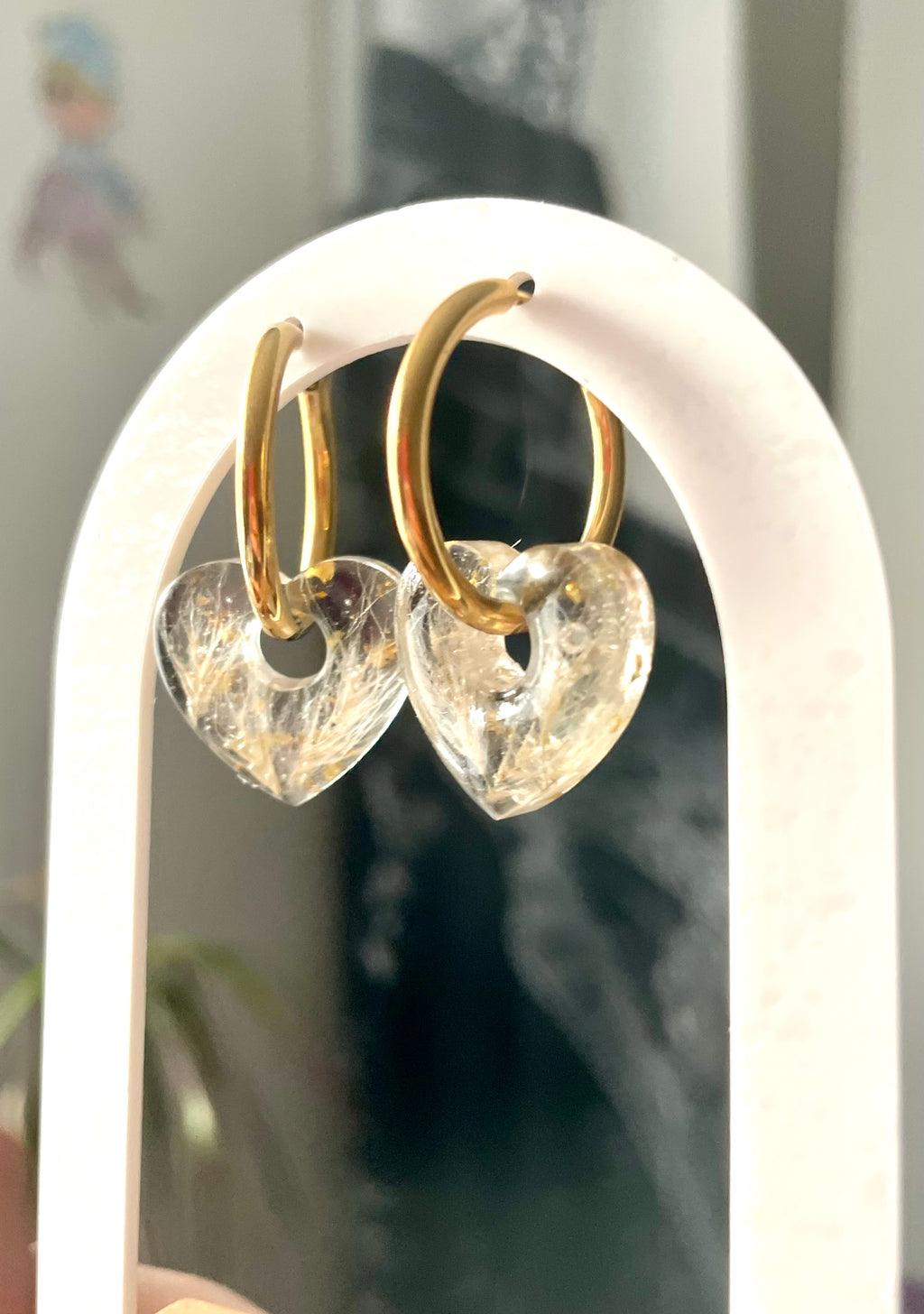 Boucles d’oreilles pampilles cœurs de Pampa - Aux fleurs de Chloé Boucles d’oreilles pampilles cœurs de Pampa Boucles d’oreilles Boucles d’oreilles