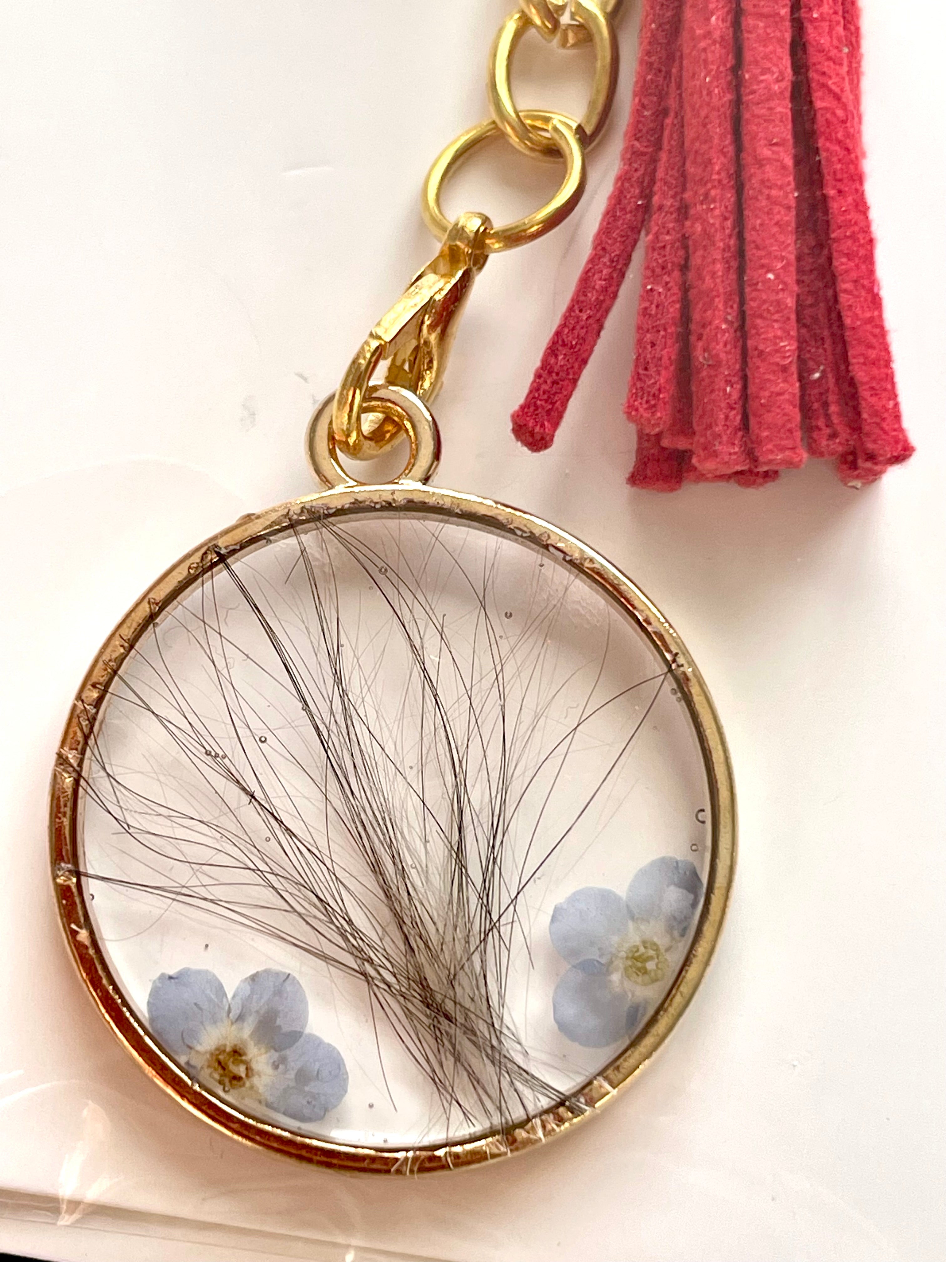 Porte clés médaillons souvenirs