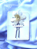 Petite épingle à chignon Anémone des bois - Aux fleurs de Chloé Petite épingle à chignon Anémone des bois Epingle à cheveux Epingle à cheveux