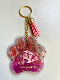 Porte clé emprunte personnalisé - Aux fleurs de Chloé Porte clé emprunte personnalisé Porte clé Porte clé