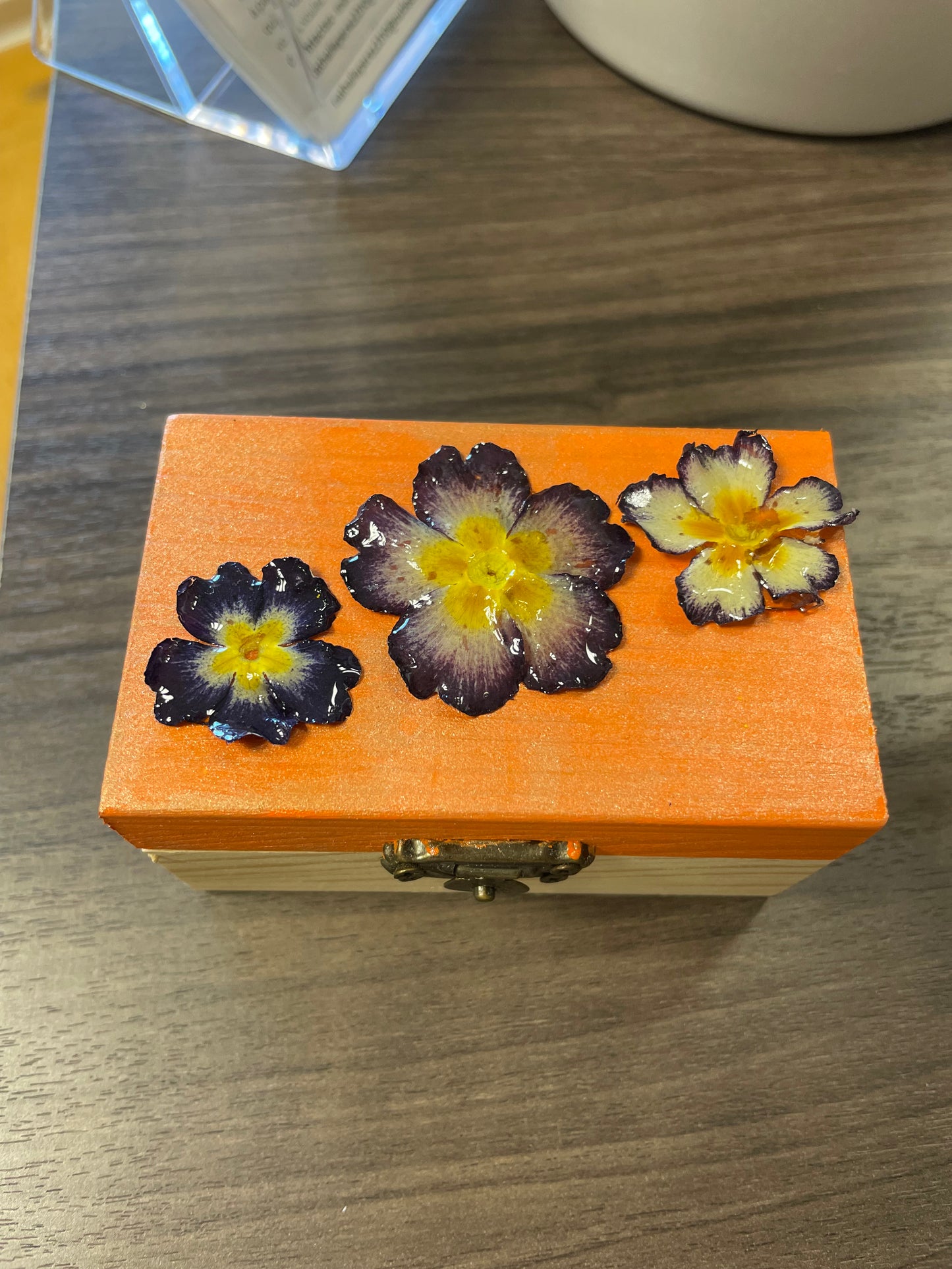 Boîte à bijoux Primevères