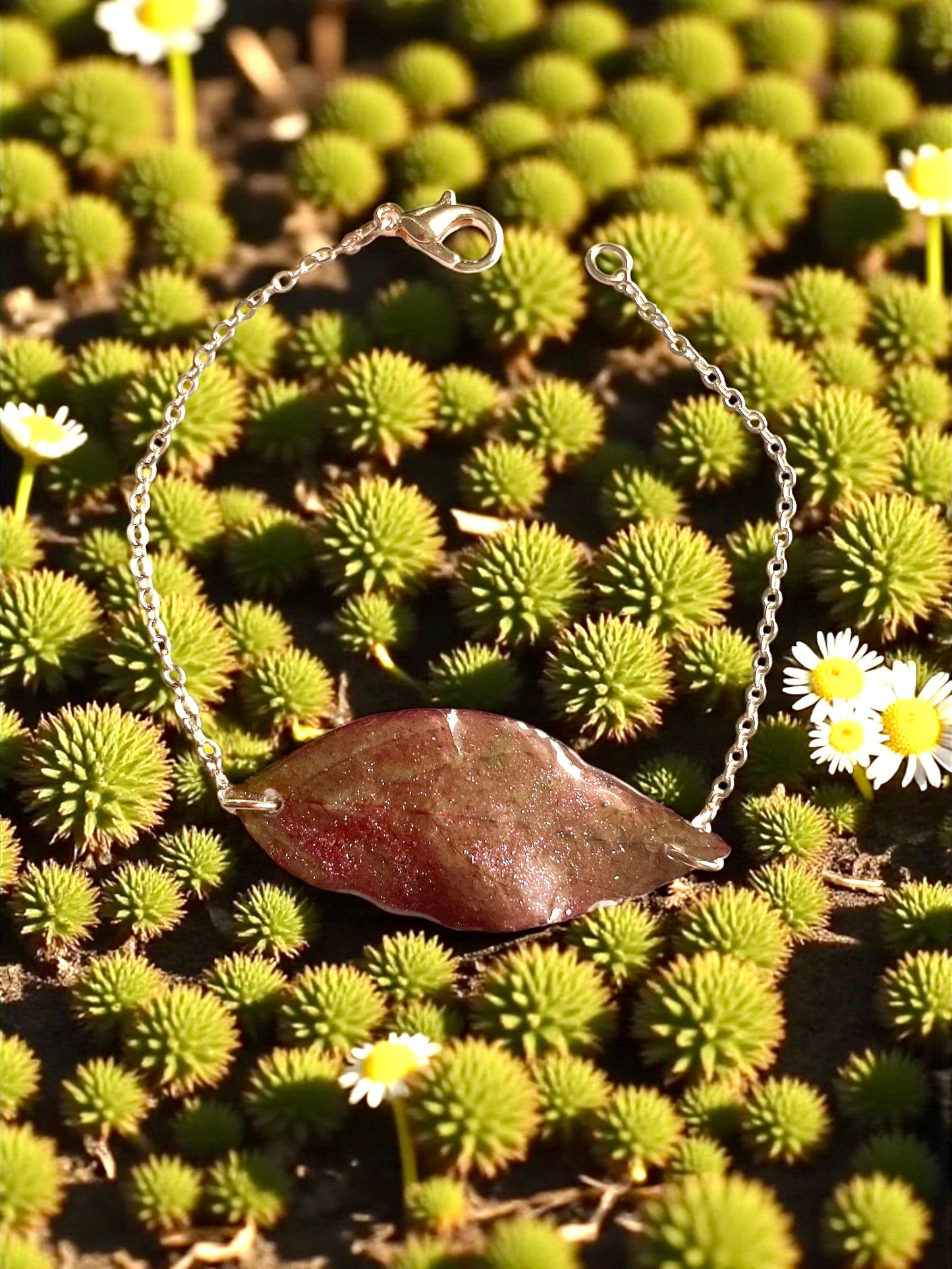 Bracelet feuille Amaranthe