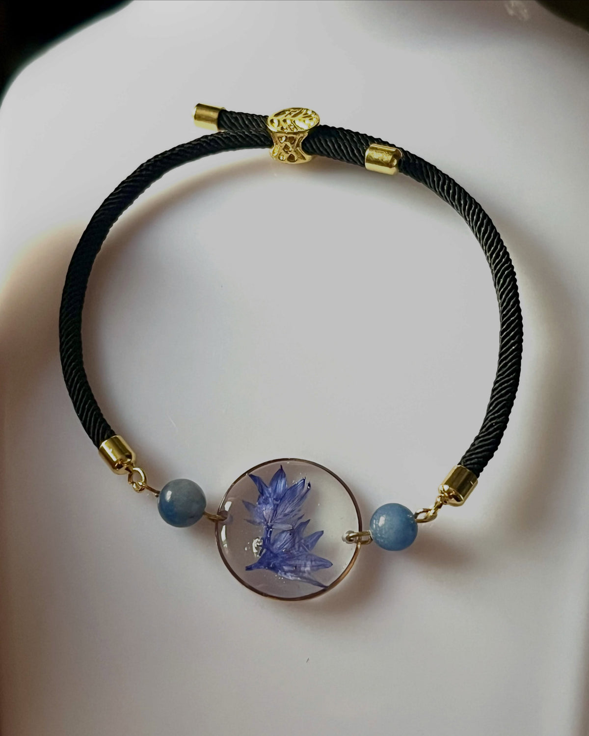 Bracelet Bleuet & sodalite