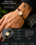 Bracelet Hortensia & Agathe noire