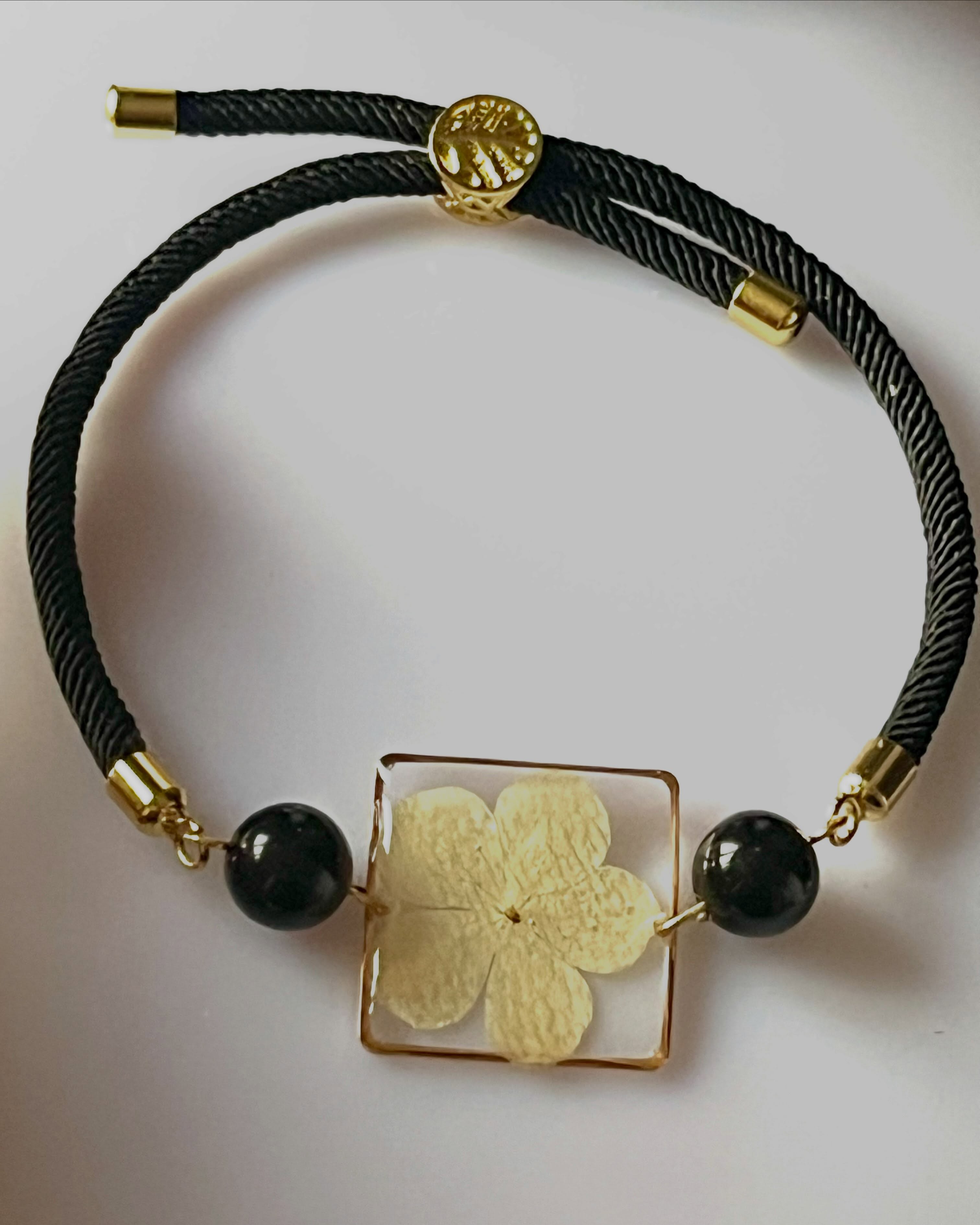 Bracelet Hortensia & Agathe noire