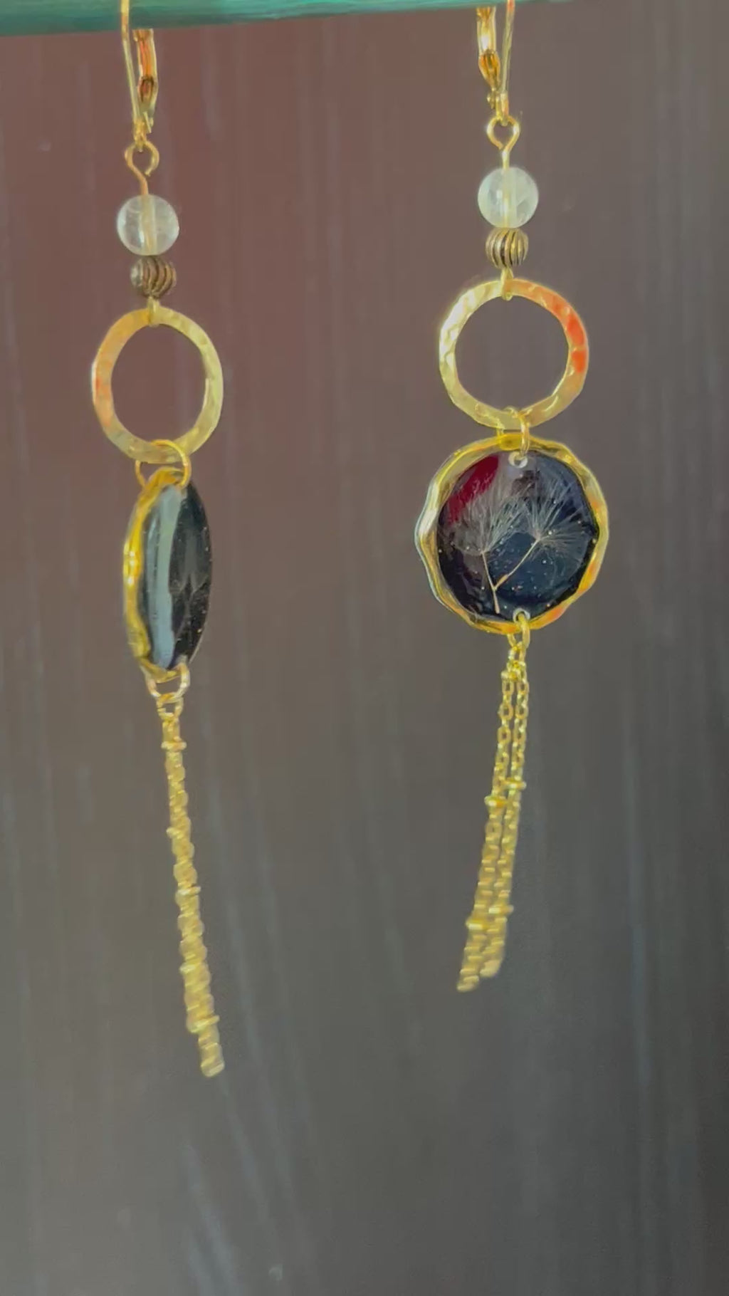 "Dandelion Sparkle" Earrings