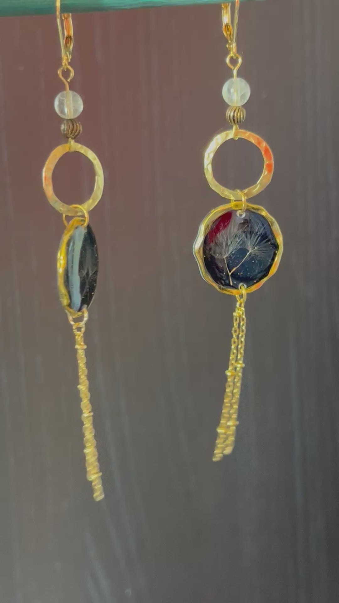 "Dandelion Sparkle" Earrings